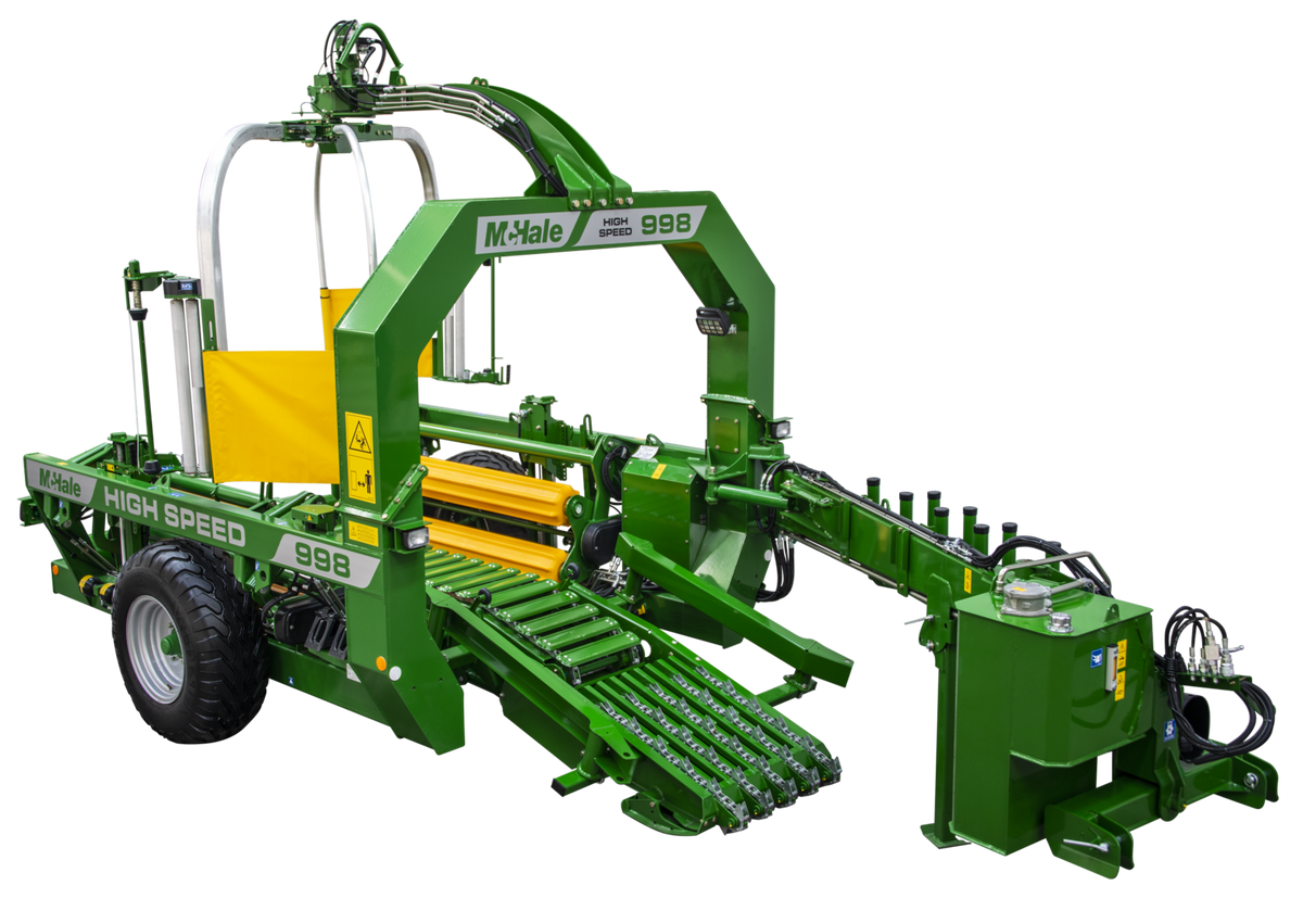 998 High Speed Square Bale Wrapper