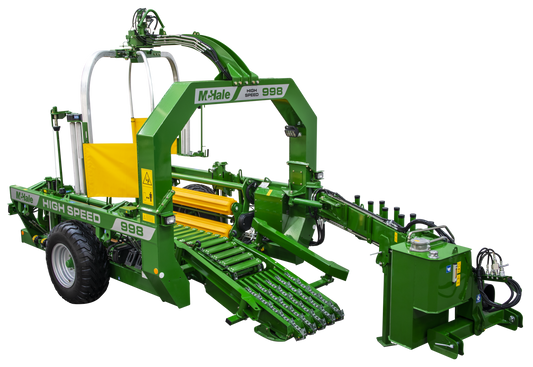 998 High Speed Square Bale Wrapper