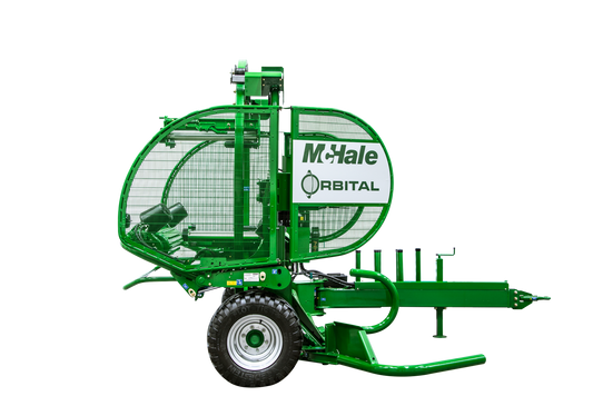 Orbital High Speed Twin Dispenser Round Bale Wrapper